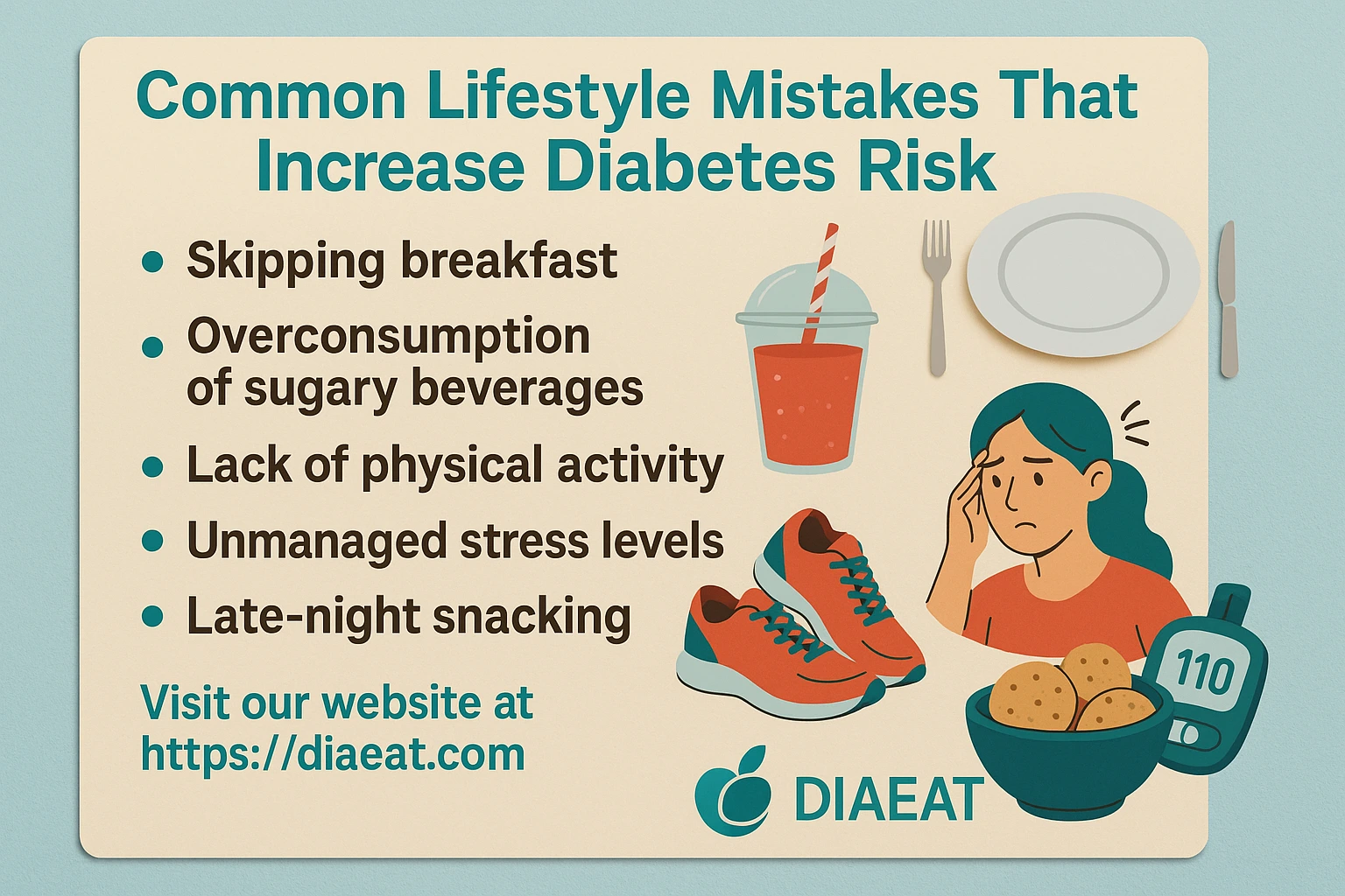Common Lifestyle Mistakes for People with Diabetes