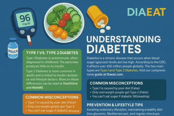 Type 1 and Type 2 Diabetes